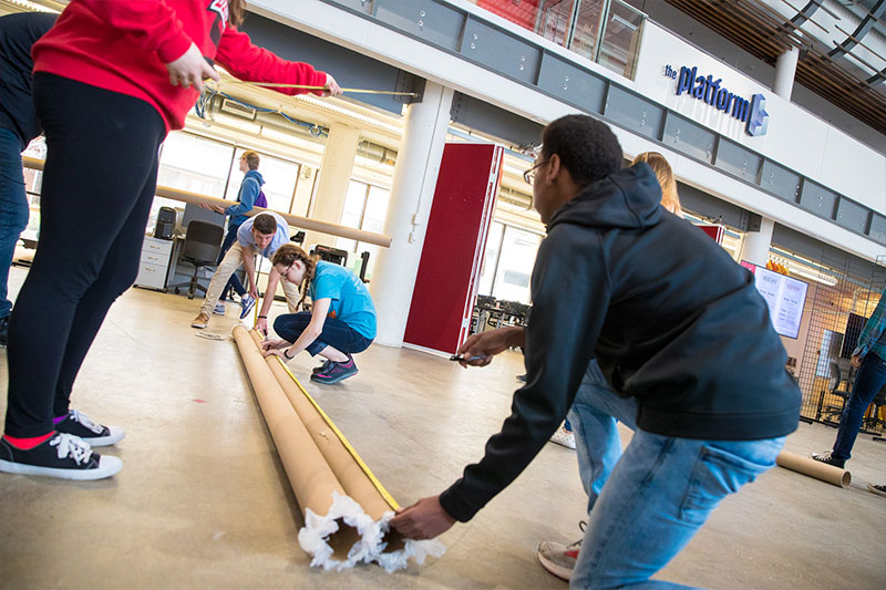 Students at Project Lead the Way