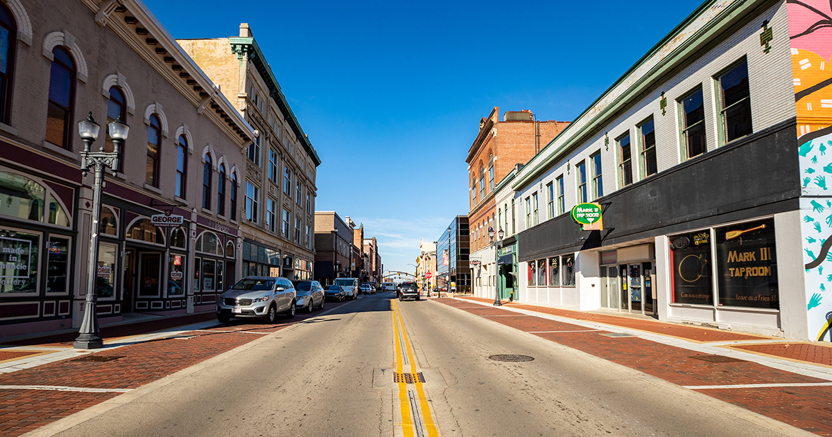  Downtown muncie and columbia building