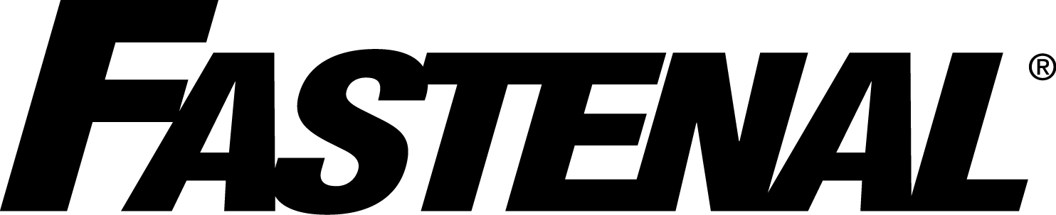 Fastenal logo in black lettering