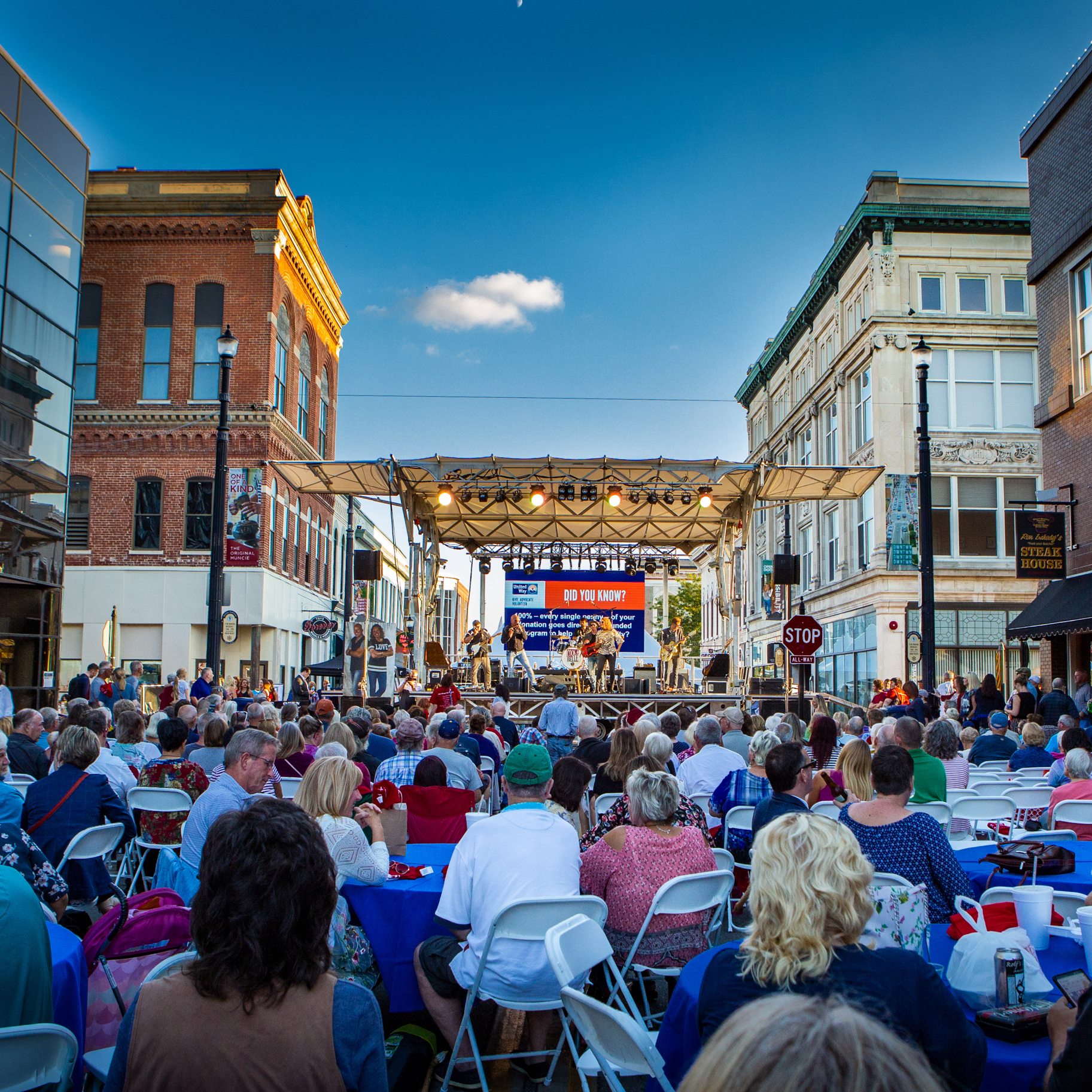 Downtown Muncie, Indiana