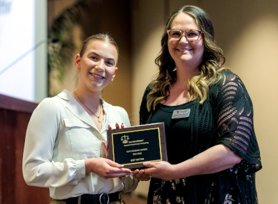 2025 Outstanding Intern Izzy Ritter