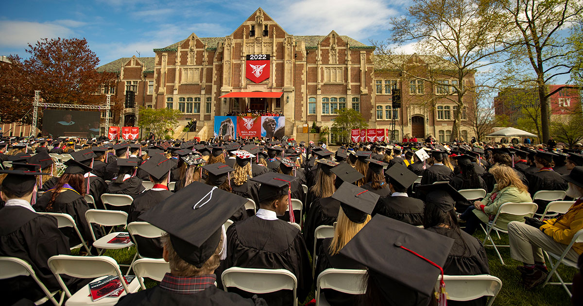 Ball State University Spring 2022 Commencement