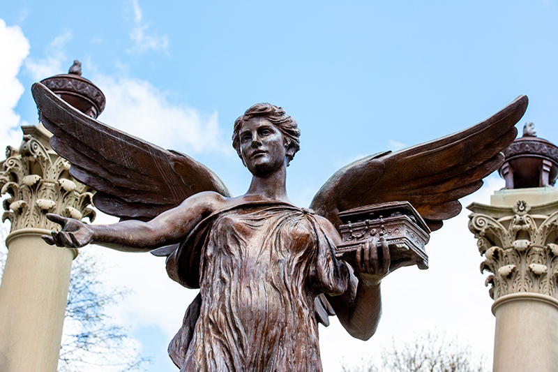 Benny on a beautiful spring day