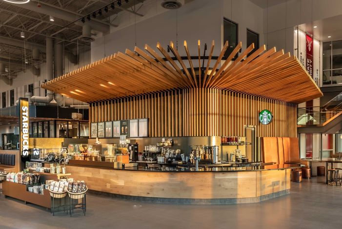 Starbucks location in North Dining