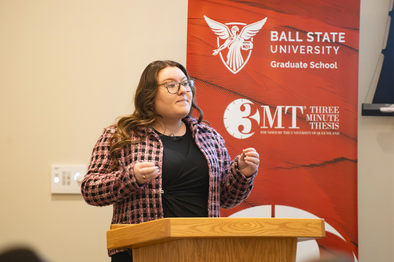 Three minute thesis competition