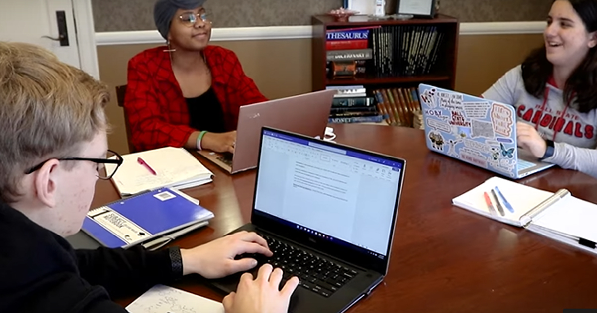 students in honors college