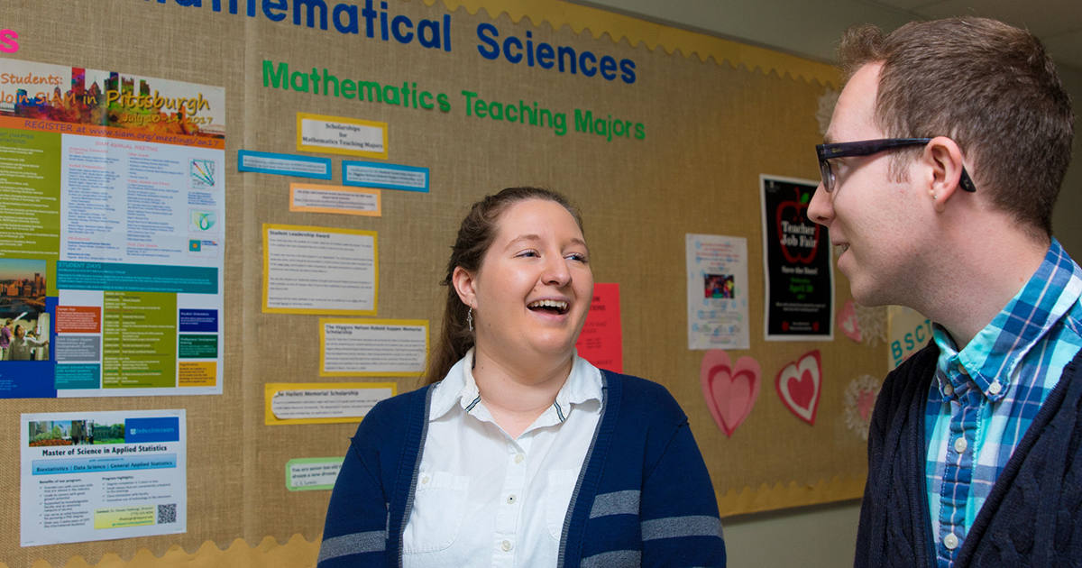 math teacher in classroom