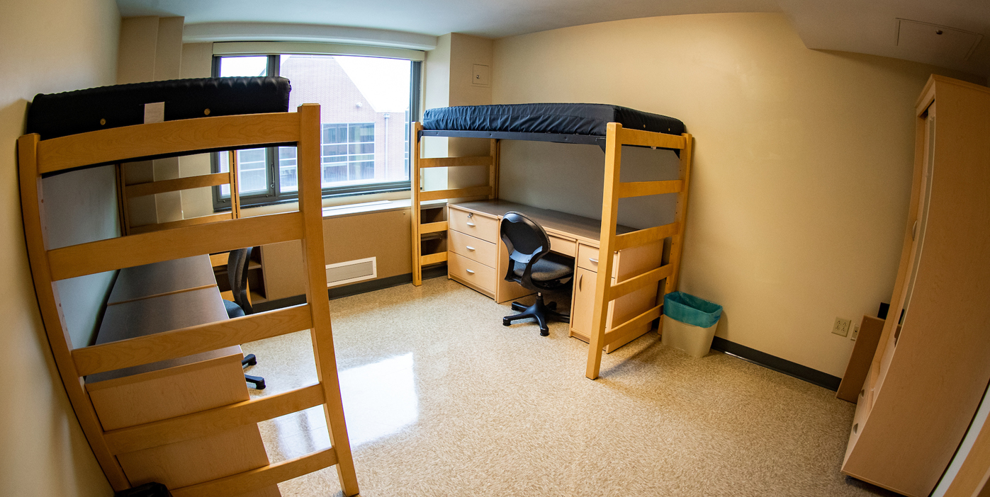 Dehority interior room undecorated