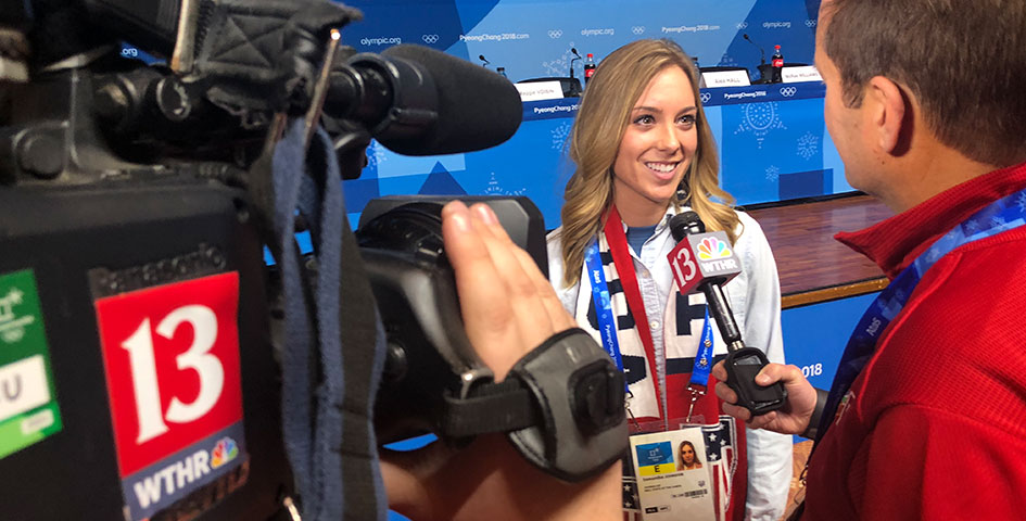 Samantha Johnson at olympics