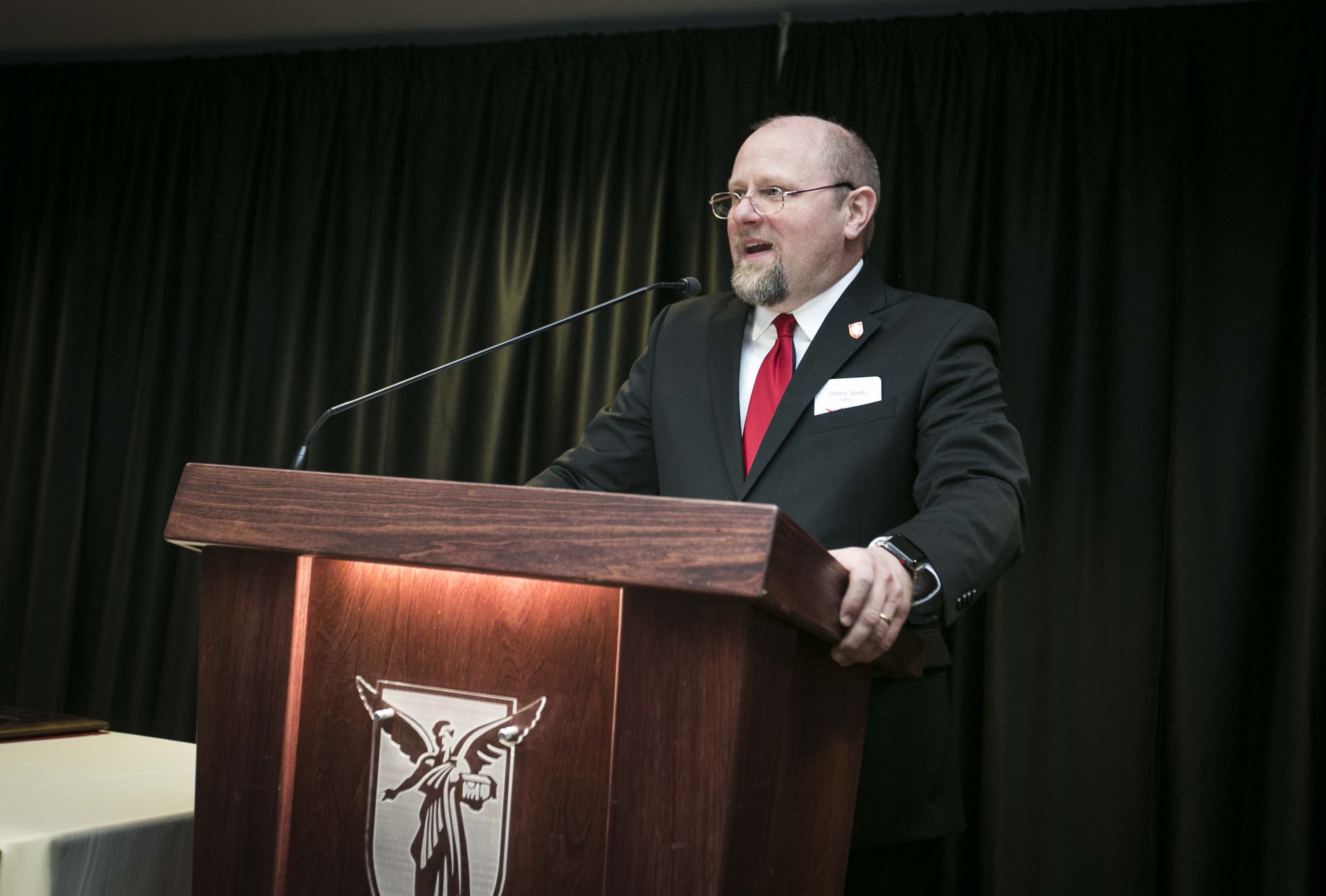 Johnny Sparks at the National Writing Award Luncheon  