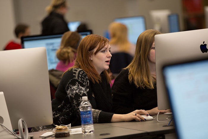 Students at Computers