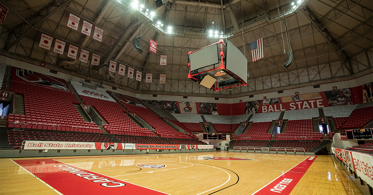 Empty Worthen Arena