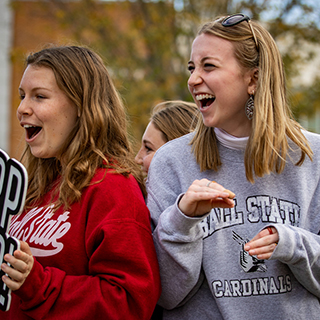 Students Cheering Photo