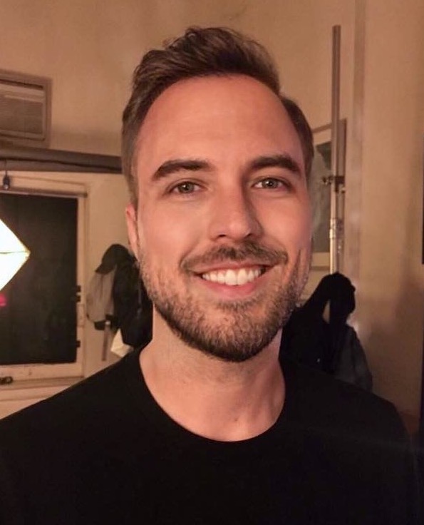 Online Master's in Computer Science student Nick Eaton smiles