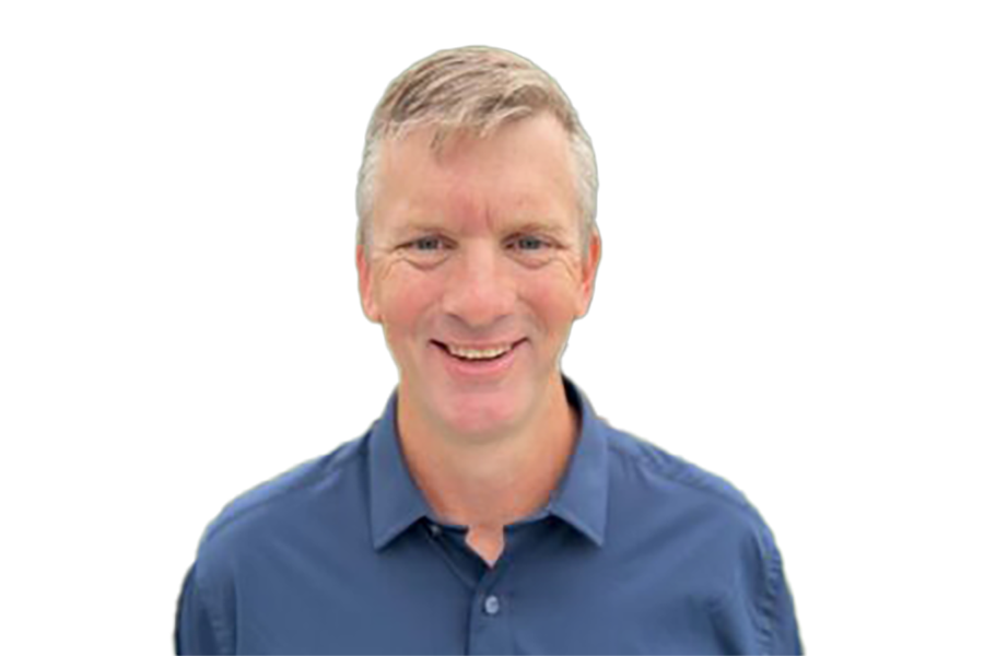 Timothy Finnegan smiling at camera