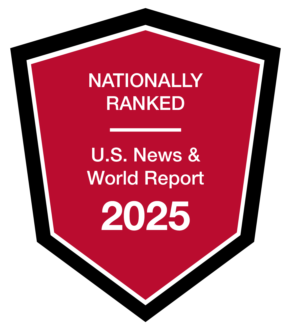 Nationally Ranked - U.S. News & World Report 2025