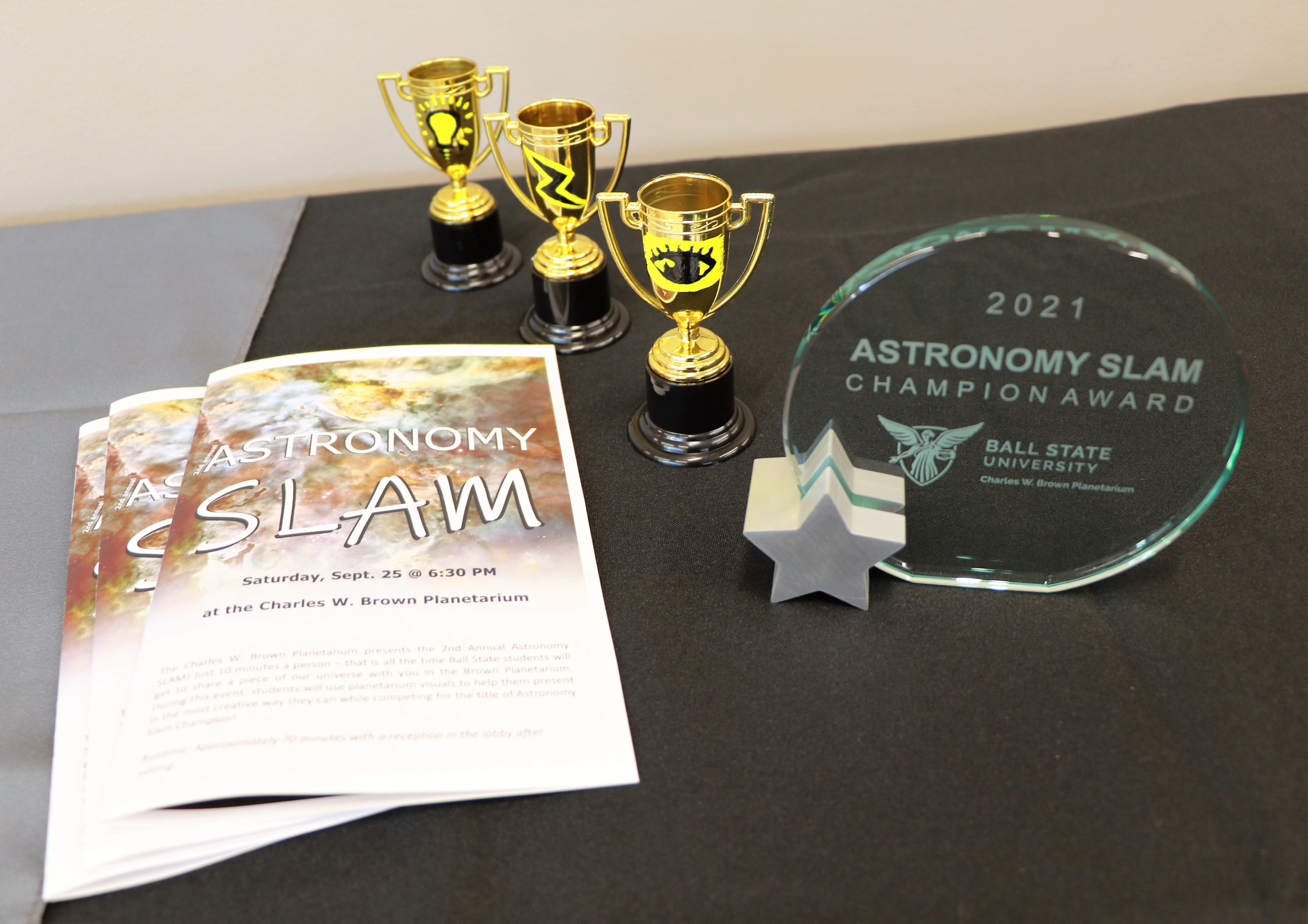 Astronomy Slam Trophies