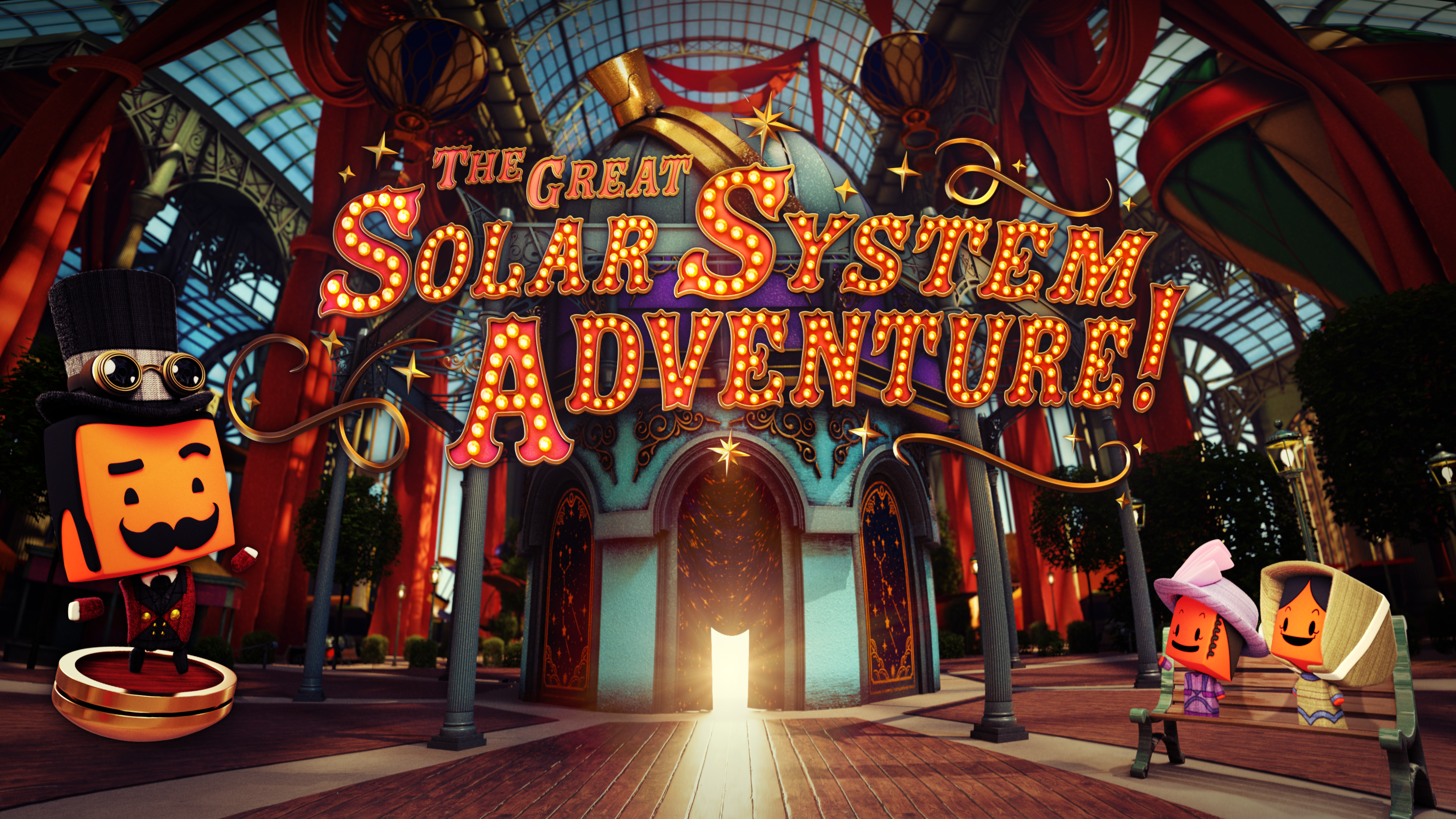 show poster for great solar system adventure