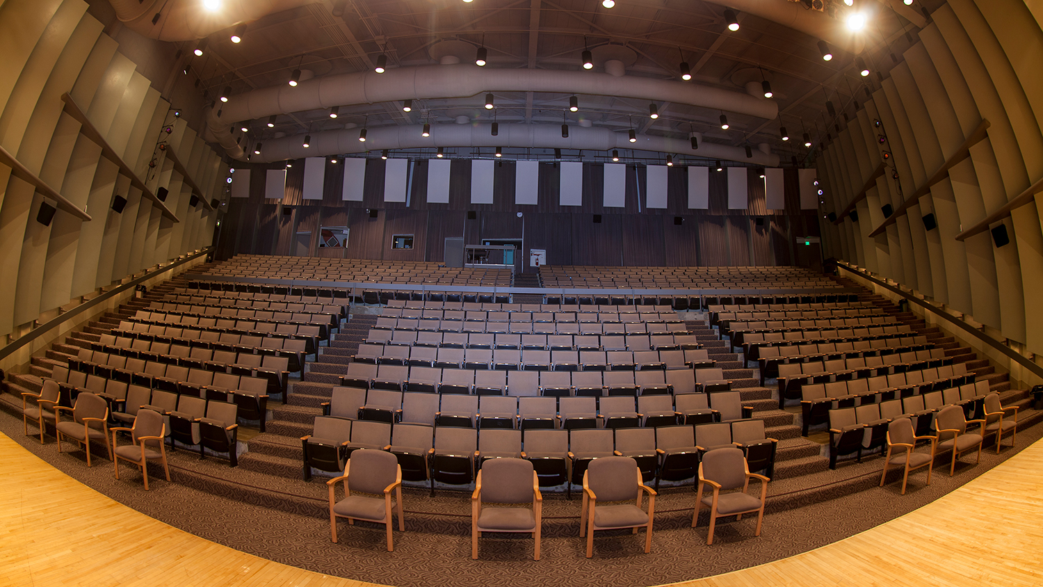 Seating in Pruis Hall