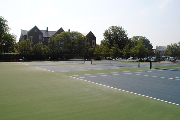 Tennis courts