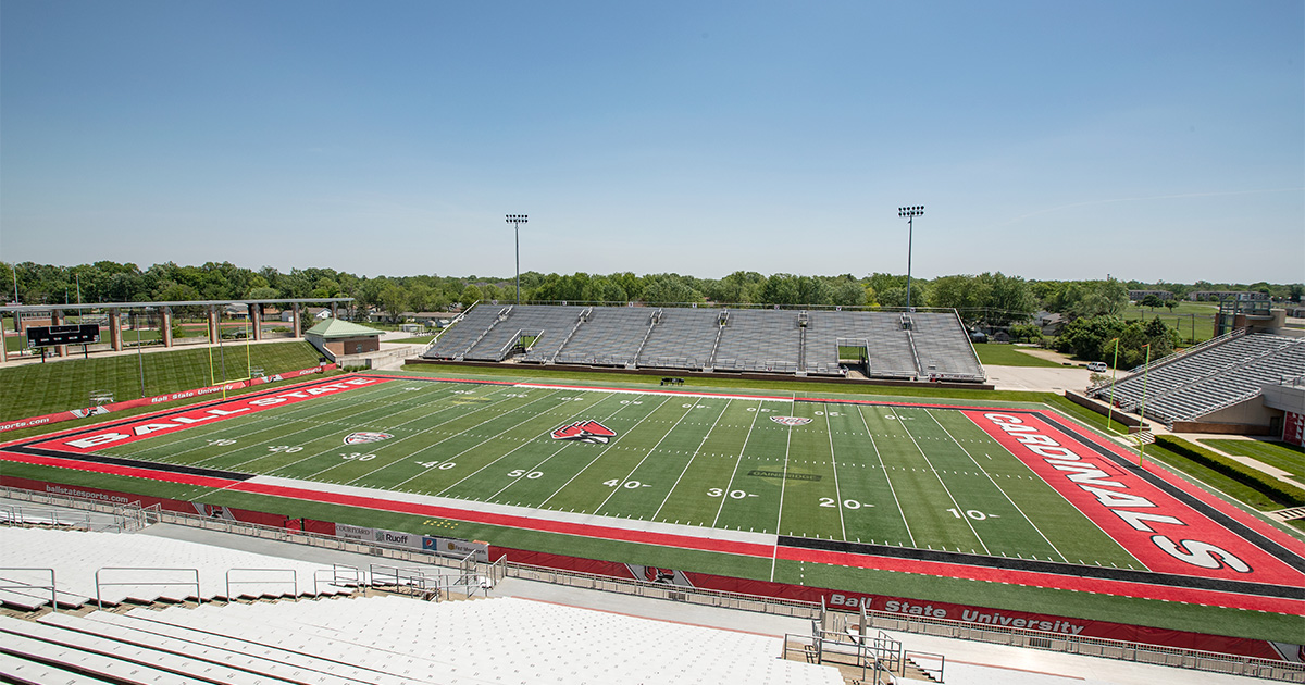 Scheumann Stadium Game Field