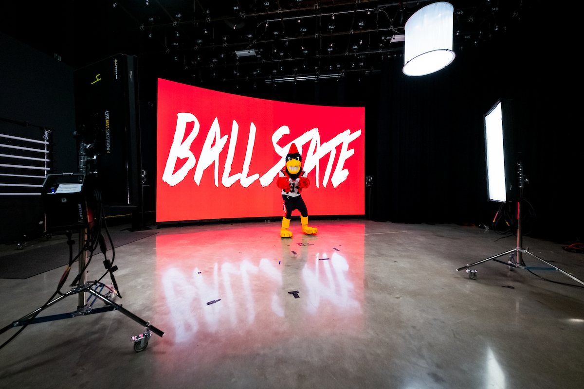 Ball State Media studio 