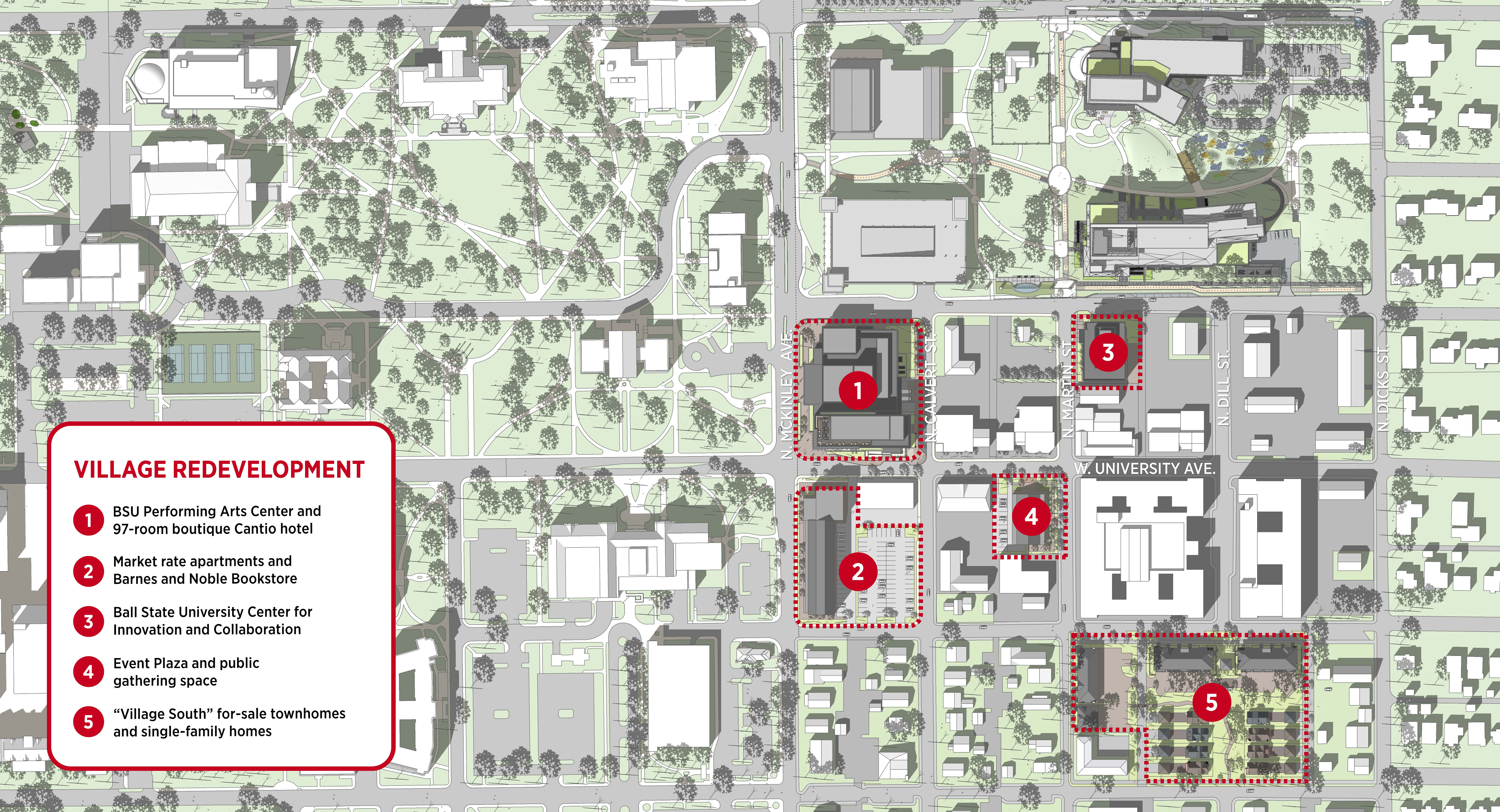 The Village Site Plan