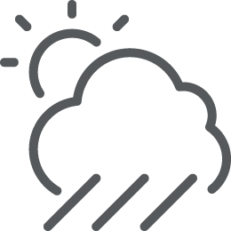 rain cloud icon