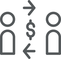 icon of a financial exchange