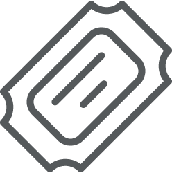 admission ticket icon