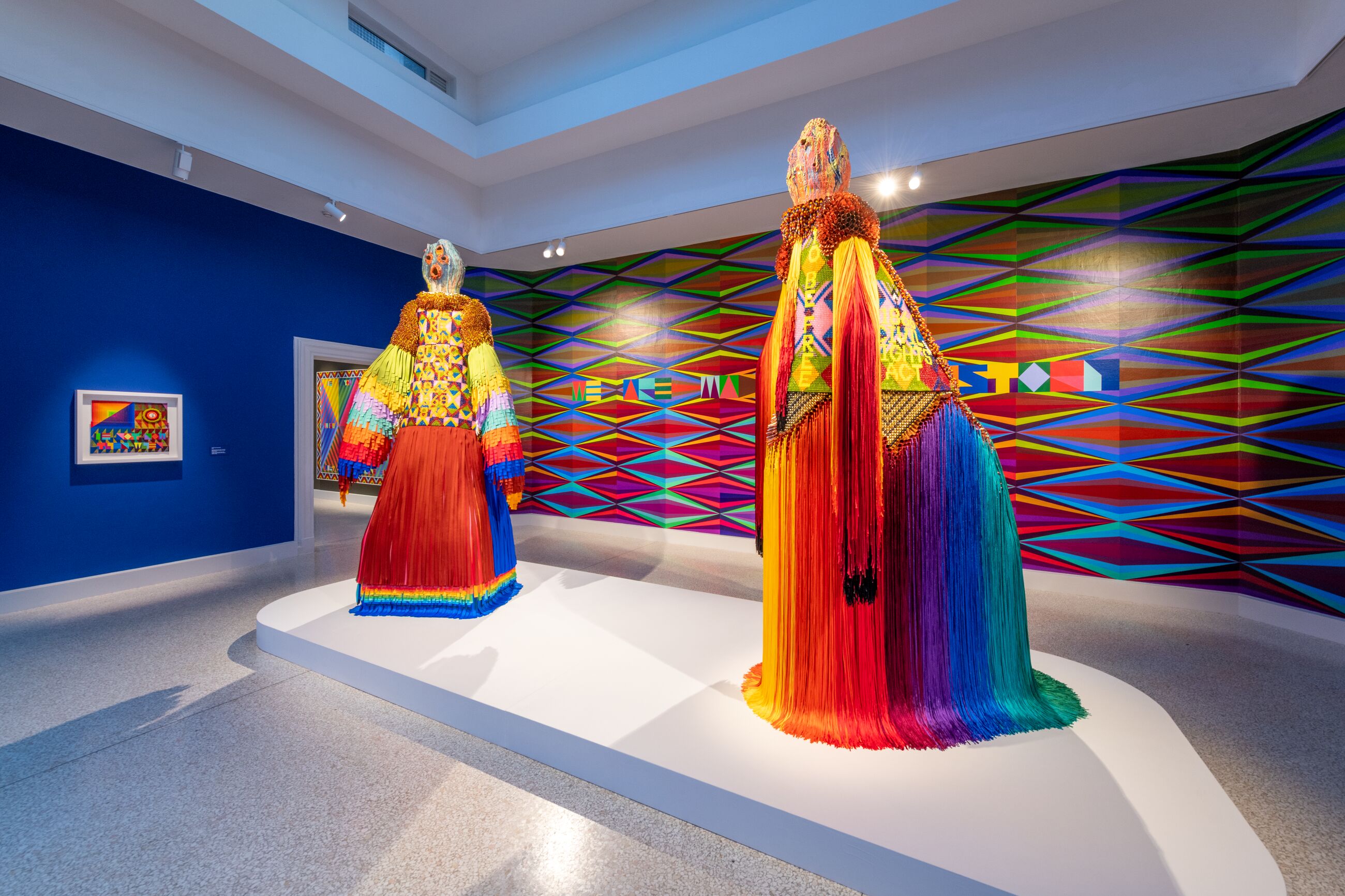 Installation view of ‘the space in which to place me,’ 60th International Art Exhibition – La Biennale di Venezia, 2024