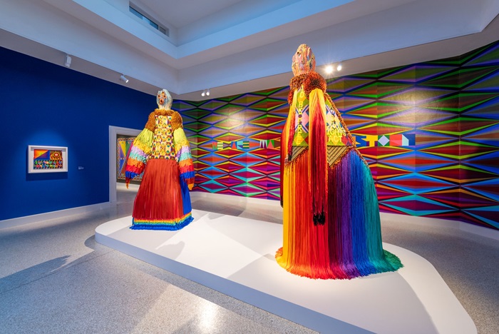 Installation view of ‘the space in which to place me,’ 60th International Art Exhibition – La Biennale di Venezia, 2024