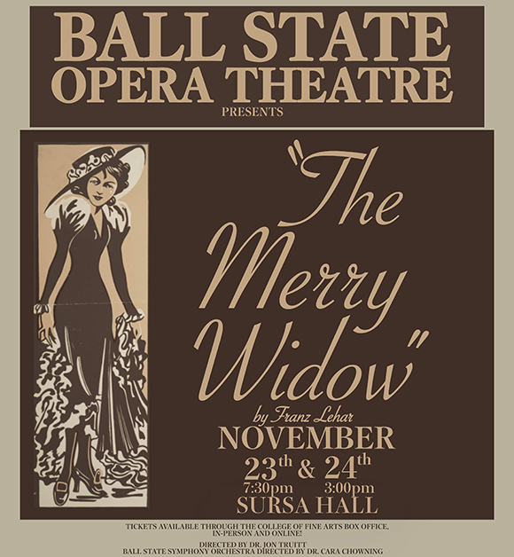 The Merry Widow: November 23 and 24th in Sursa Hall