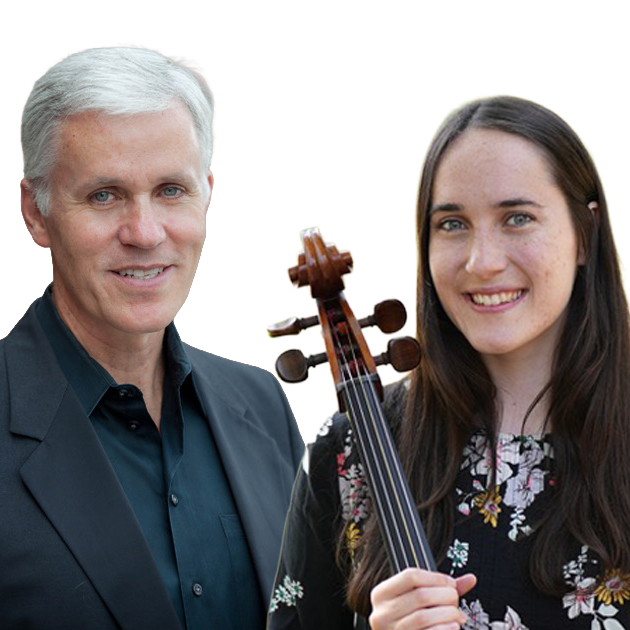Pianist Kent Lyman and cellist Sophie Lyman