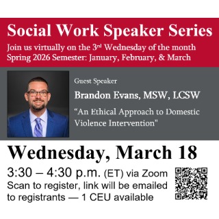 Social Work Speaker Series