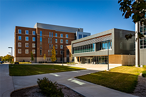 North West Residence Hall.