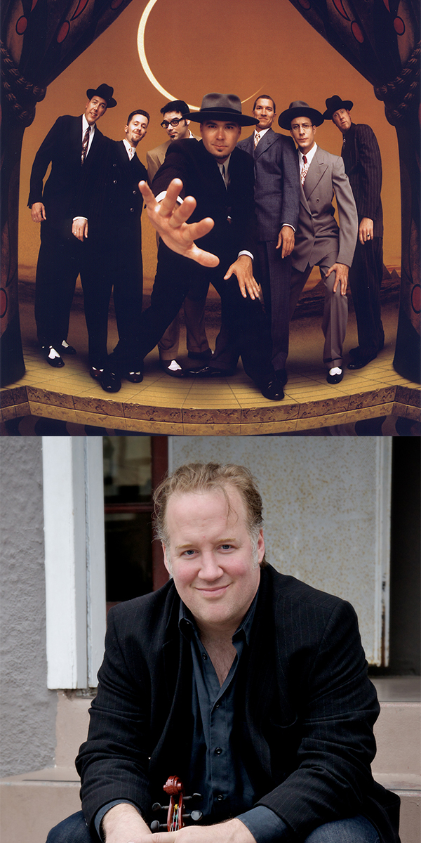 Big Bad Voodoo Daddy and jazz violinist Christian Howes