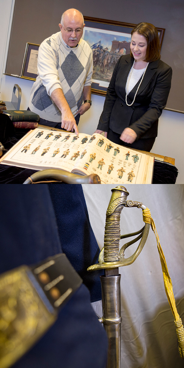 Former Ball State trustee donates collection of Civil War artifacts to university's library