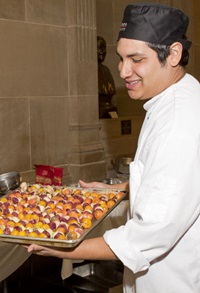 hospitality and food management student