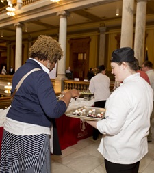 hospitality and food management student