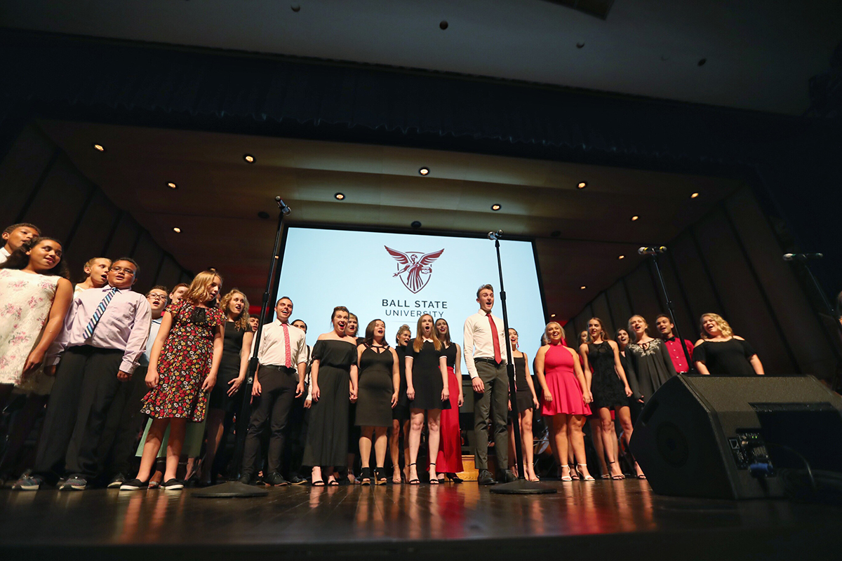 Cabaret performs during Centennial kickoff