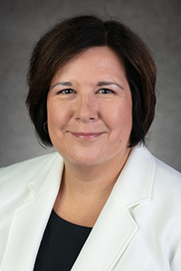 Paula Luff, next vice president for enrollment planning and management