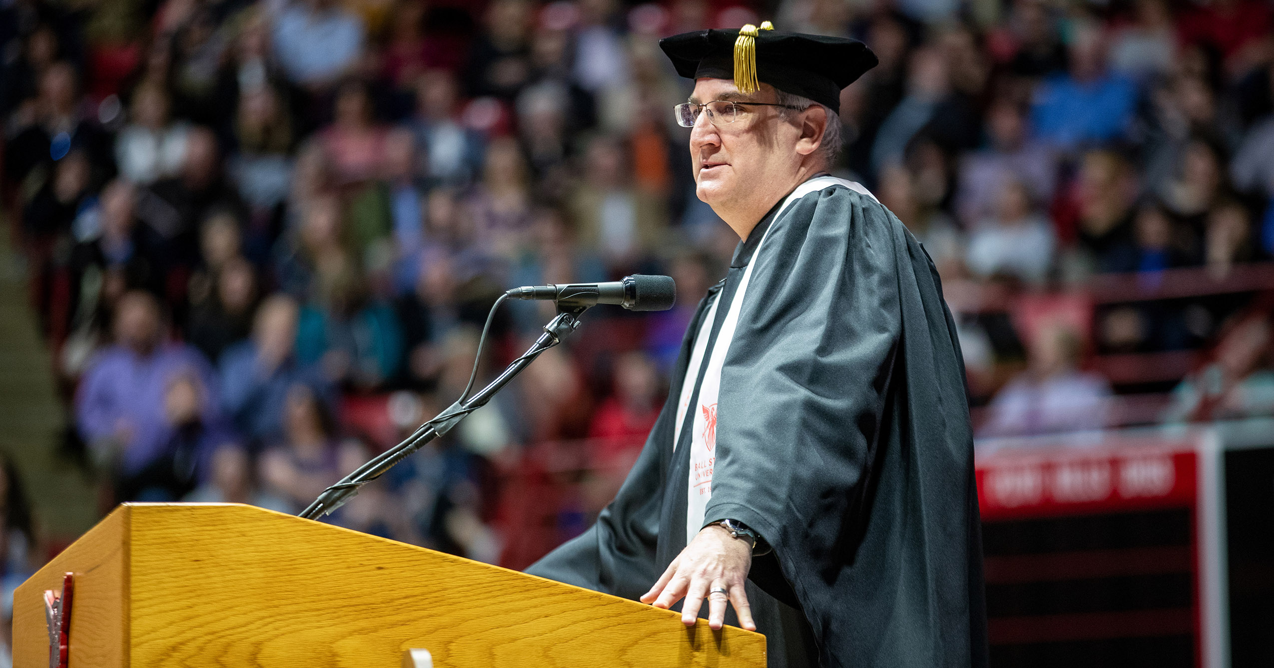 Indiana Gov. Eric Holcomb, 2019 Ball State University Spring Commencement