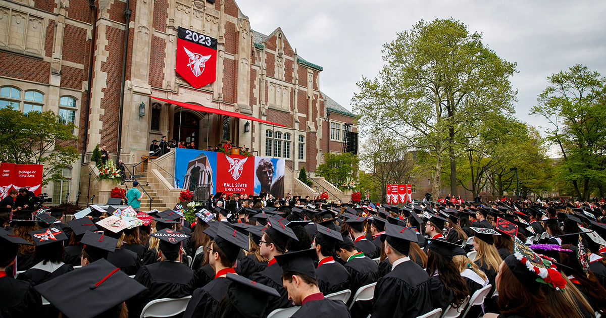Ball State University Spring Commencement 2023