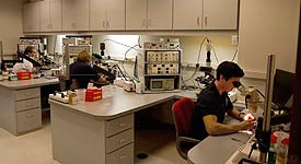 HPL Single Fiber Lab Photo