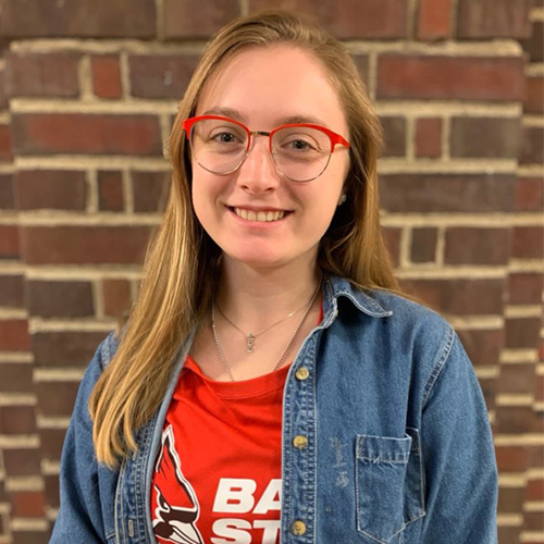 Katie, a tutor for the Learning Center